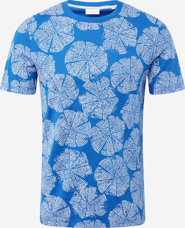 s.Oliver Shirt in Blauw: voorkant