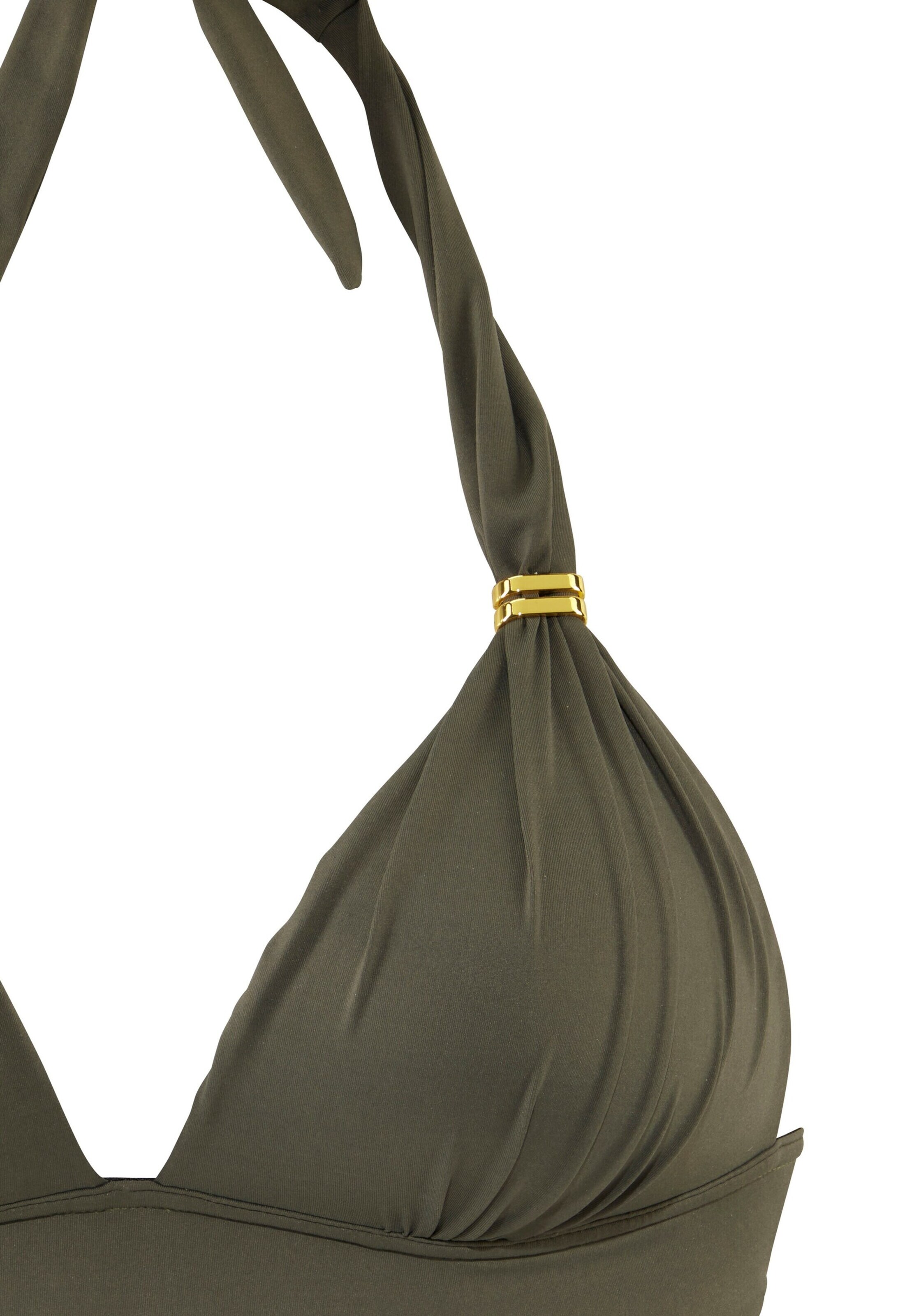 LASCANA Trojuholníky Bikiny - Zelená