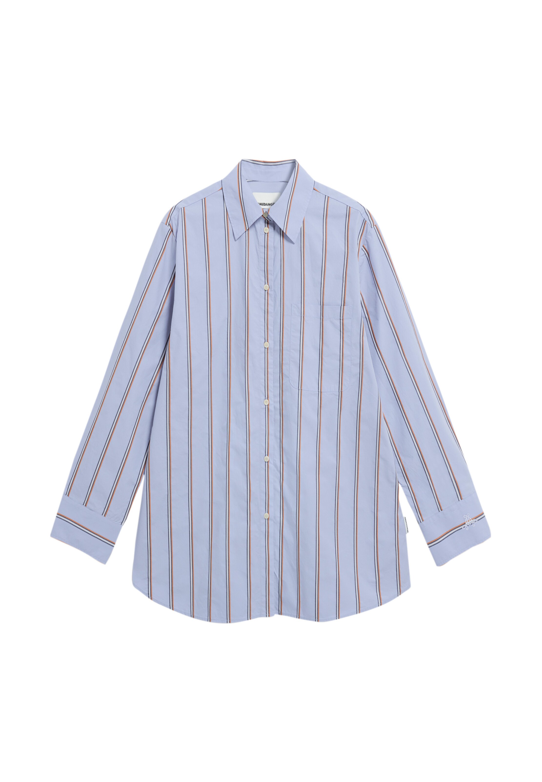 ARMEDANGELS Bluse 'HALIAA' in Blau: Vorderseite