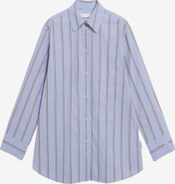 ARMEDANGELS Bluse 'HALIAA' in Blau: Vorderseite