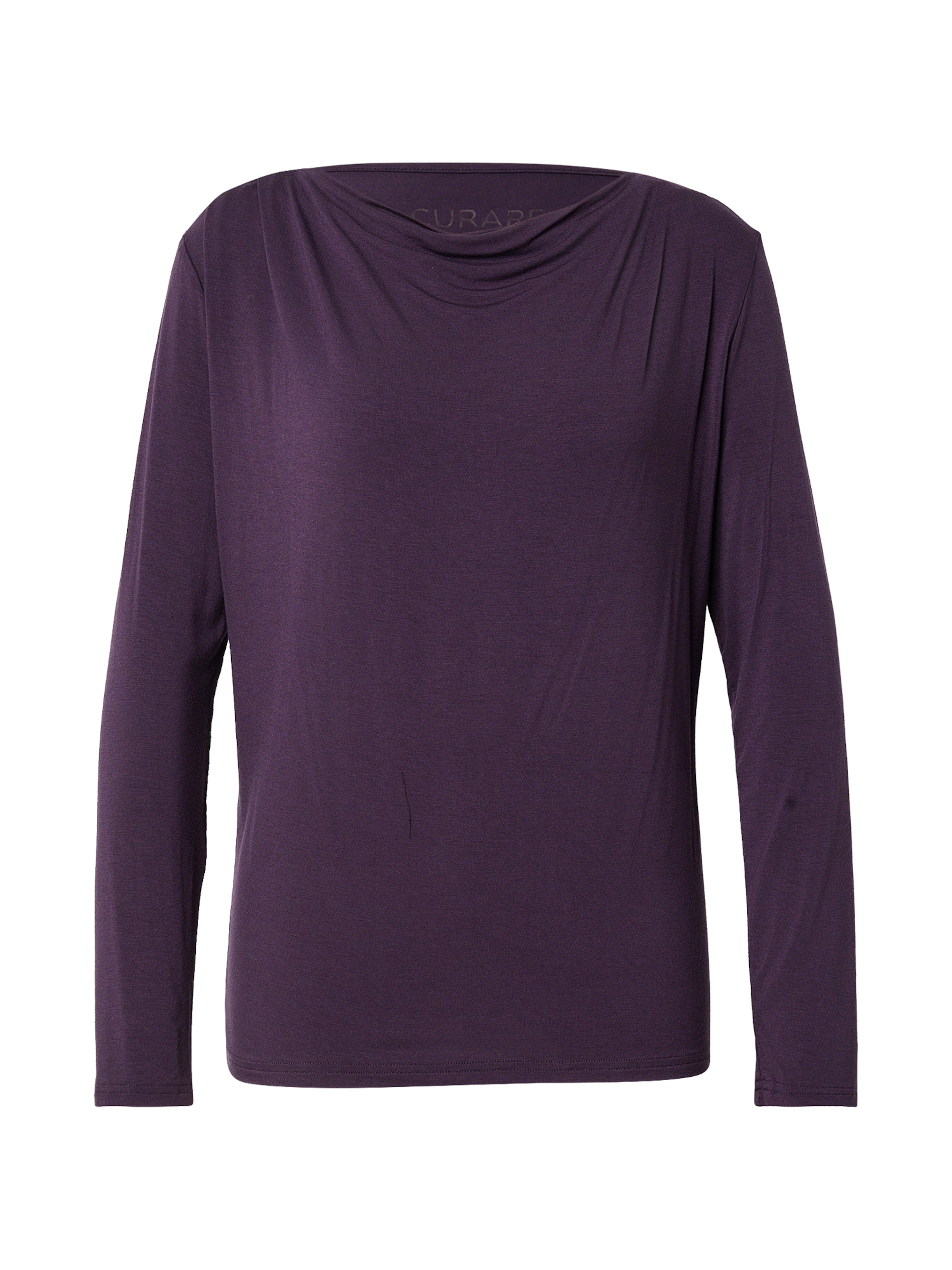 CURARE Yogawear - Camisa funcionais em roxo: frente