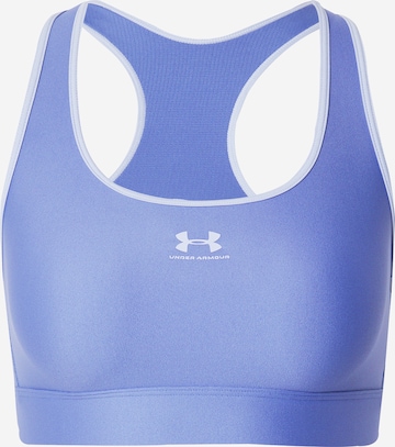 UNDER ARMOUR - Bustier Sujetador deportivo 'Authentics' en lila: frente