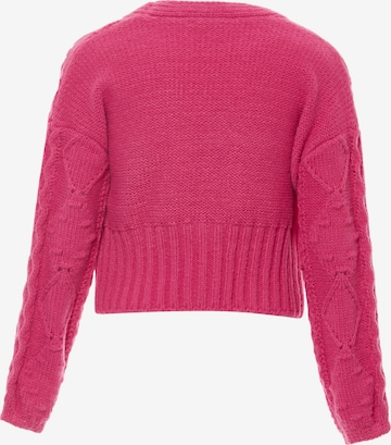 ebeeza Knit Cardigan in Pink