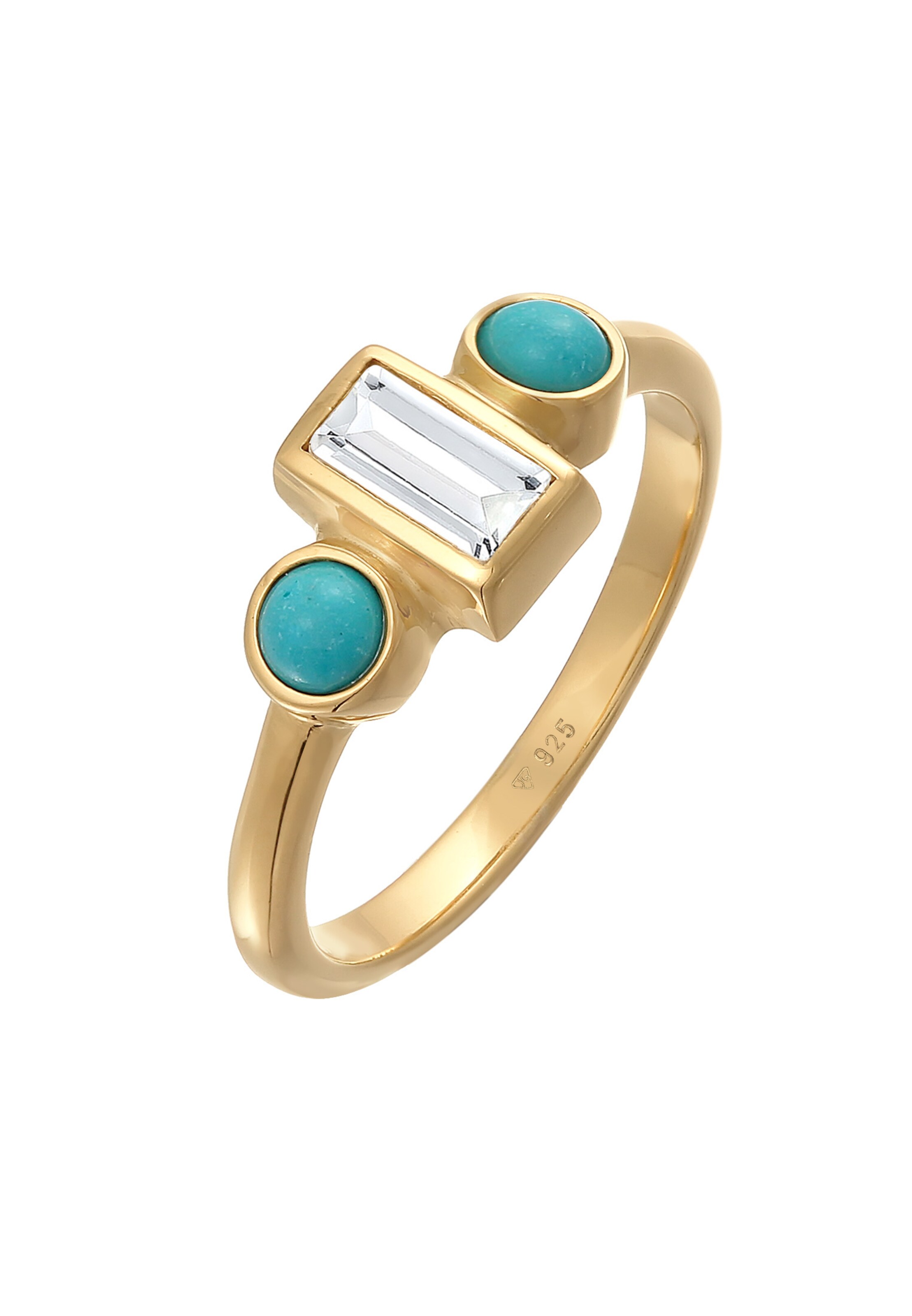 ELLI PREMIUM Ring in Goud: voorkant