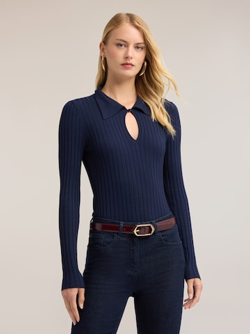 Pull-over MOTIVI en bleu