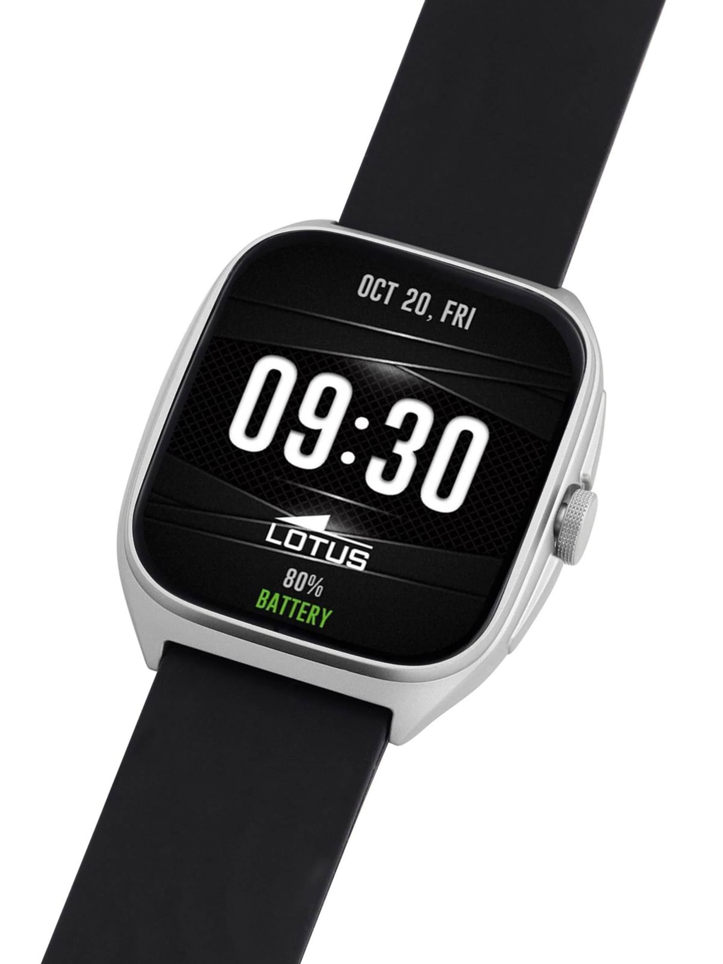 Lotus Digital Watch 'Smartwatch Smartwatch' in Black