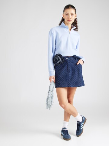 LEVI'S ® Bluzka sportowa 'Everyday 1/4 Zip' w kolorze niebieski