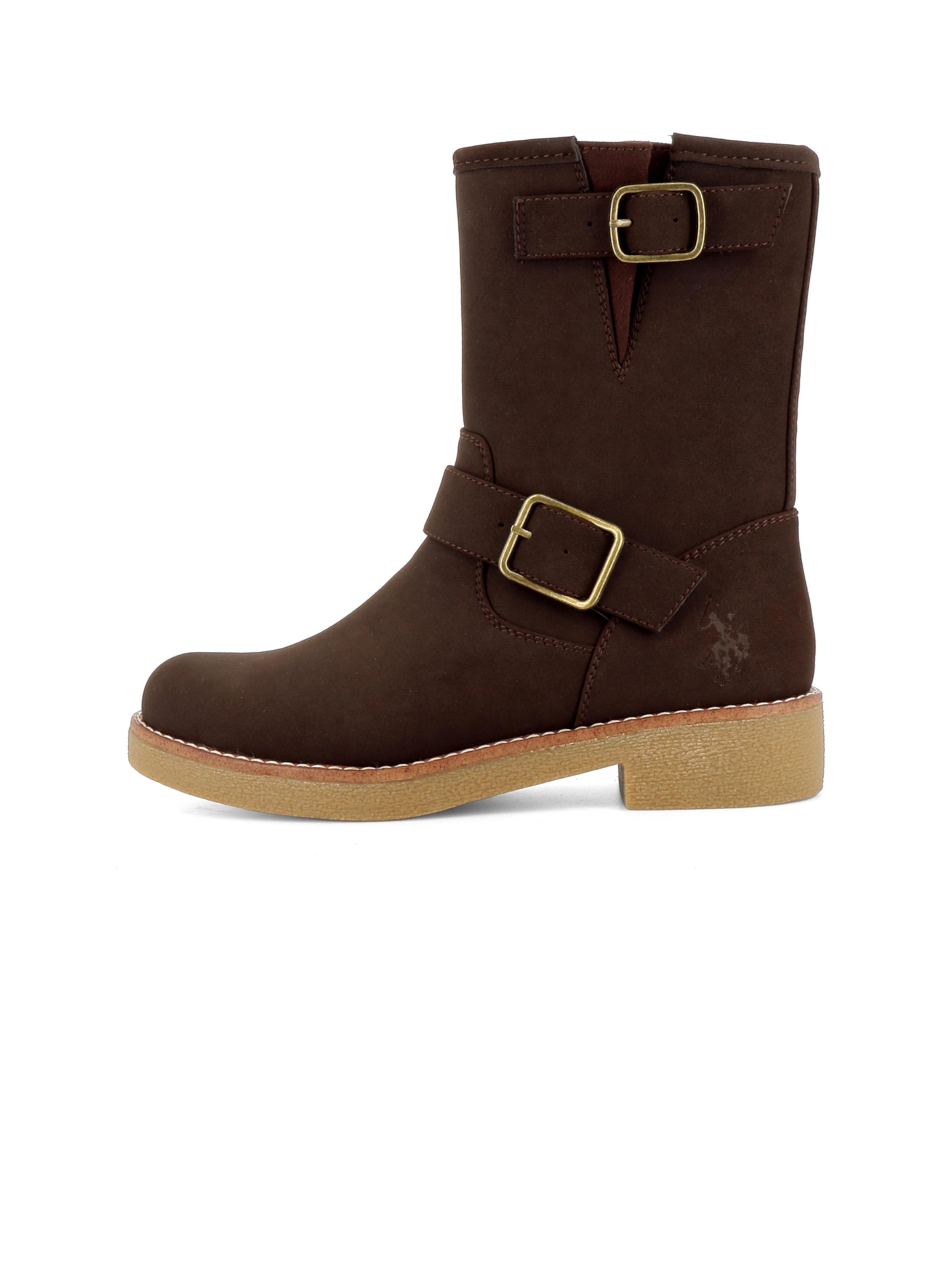 US POLO ASSN. Boots 'Maggie' in Brown: front