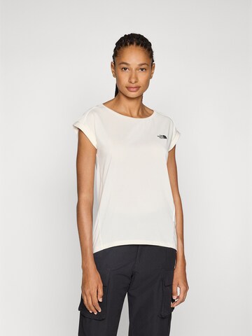 THE NORTH FACE Performance Shirt in White: front