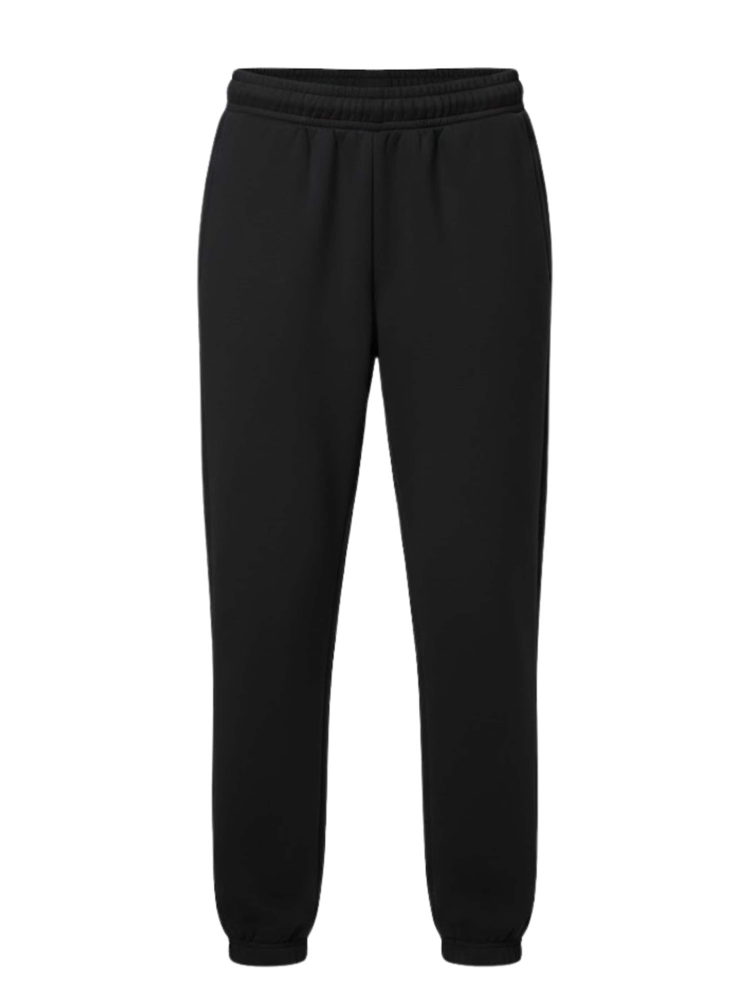 WHITE RVBBIT Hose in Schwarz: Vorderseite