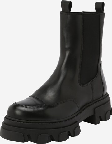 Chelsea Boots 'Ginny' Bianco en noir : devant