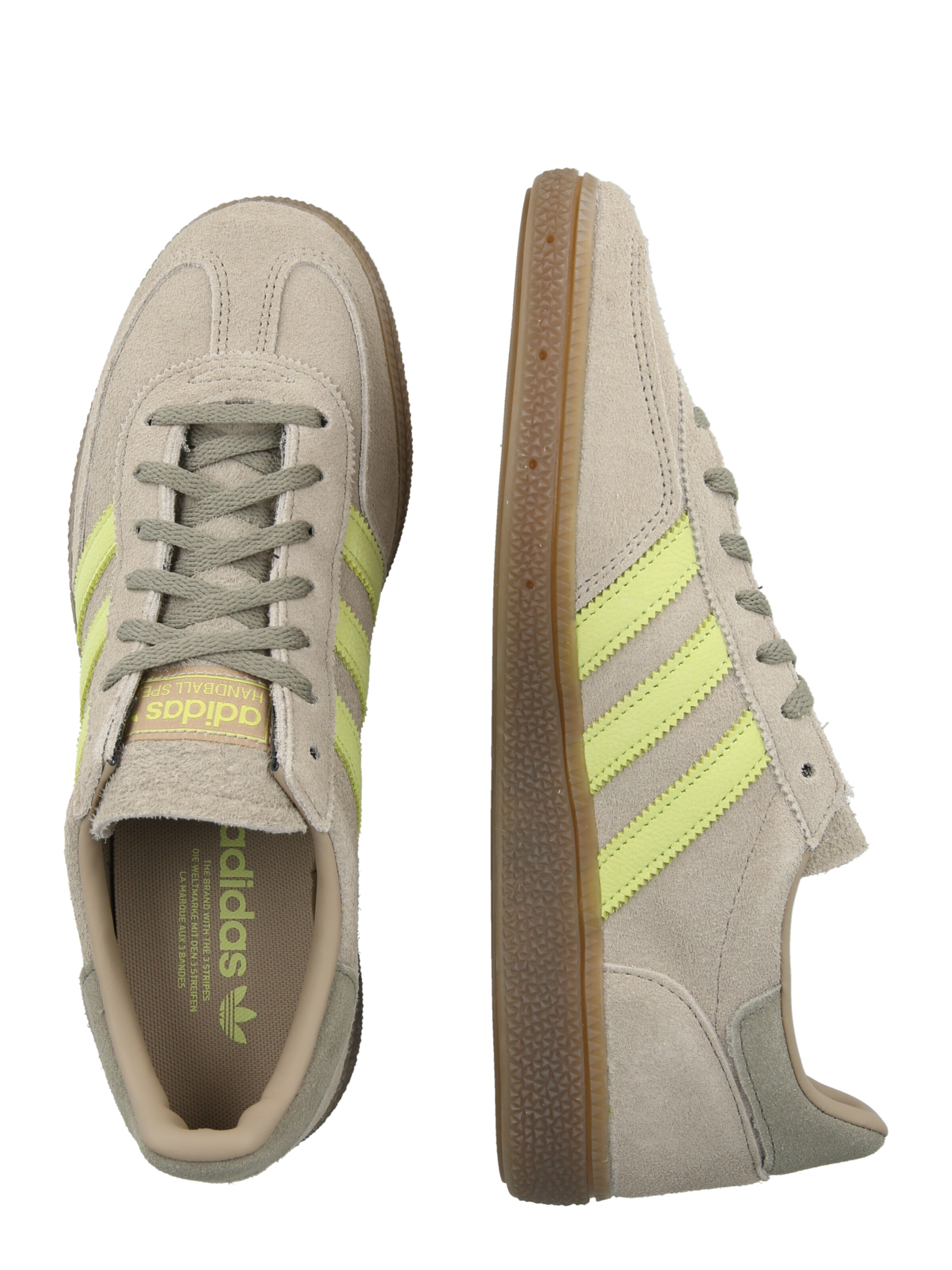 ADIDAS ORIGINALS Ниски маратонки 'HANDBALL SPEZIAL' в бежово