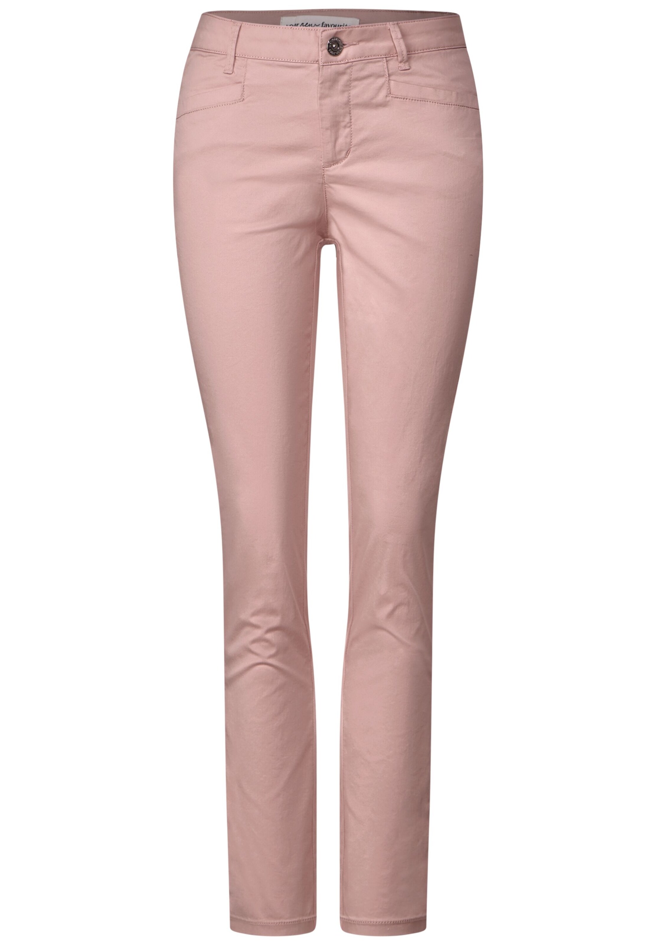 STREET ONE Pants in Pink: front