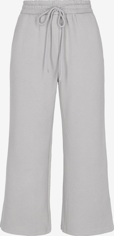 Wide leg Pantaloni di faina Athlsr in grigio: frontale