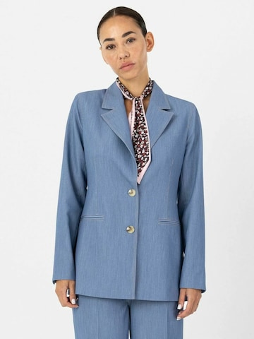 Coster Copenhagen - Blazer ' Single ' en azul: frente