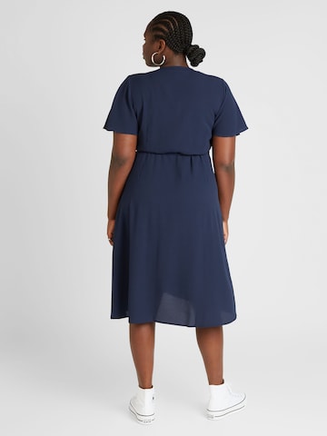 Vero Moda Curve Kleid 'SAKI' in Blau