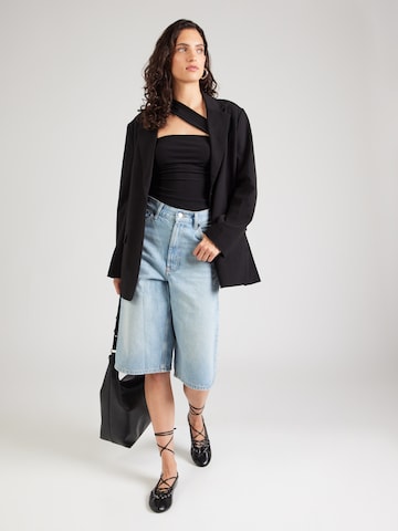 ABOUT YOU - Camisa body 'Elektra' em preto