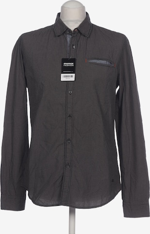 EDC BY ESPRIT Button Up Shirt in M in Brown: front