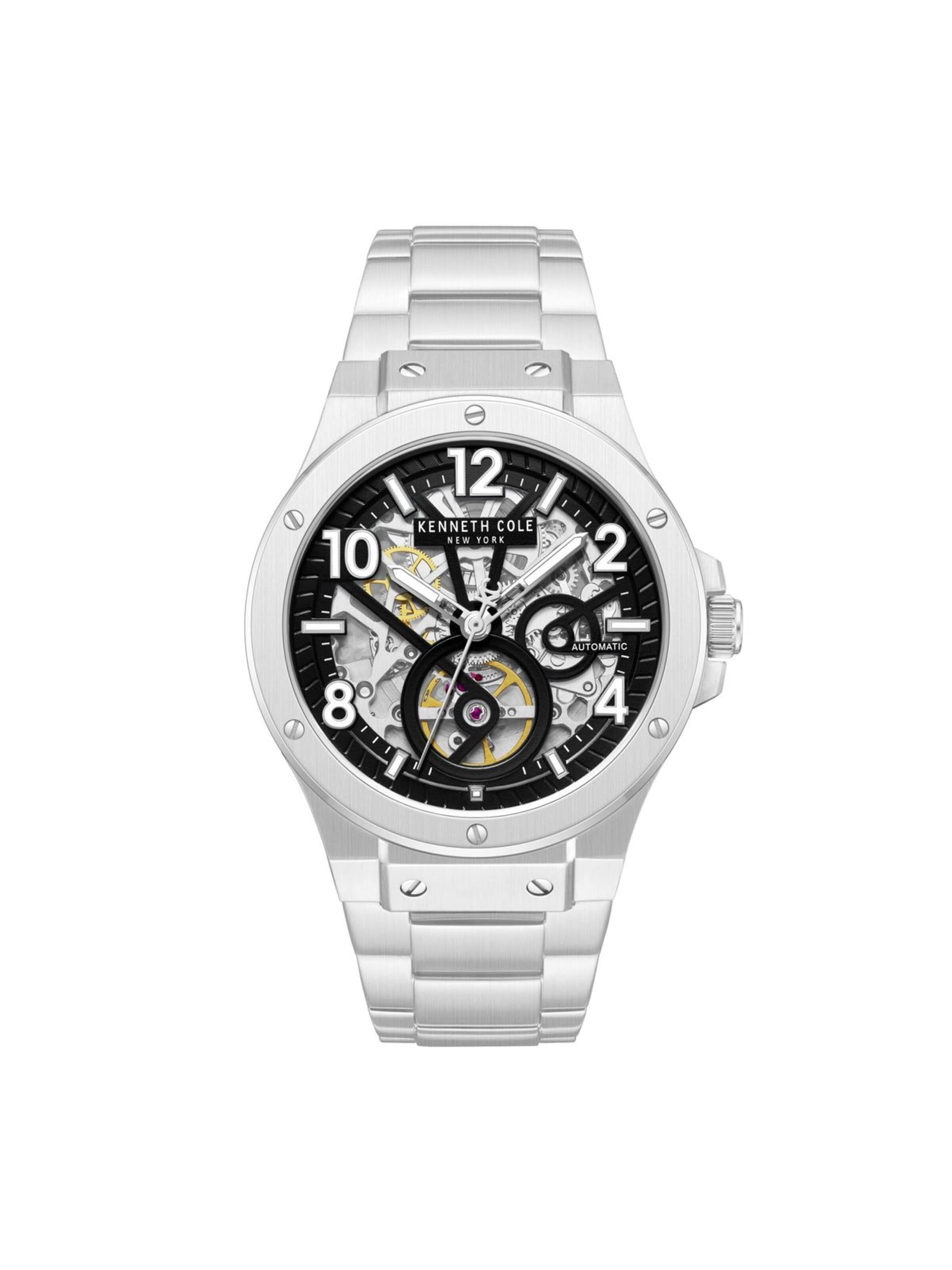 Montre à affichage analogique Kenneth Cole en noir : devant