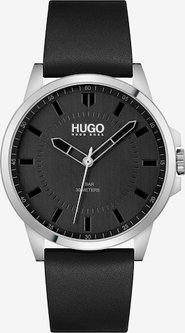 HUGO Red Uhr '#First' in Schwarz: predná strana