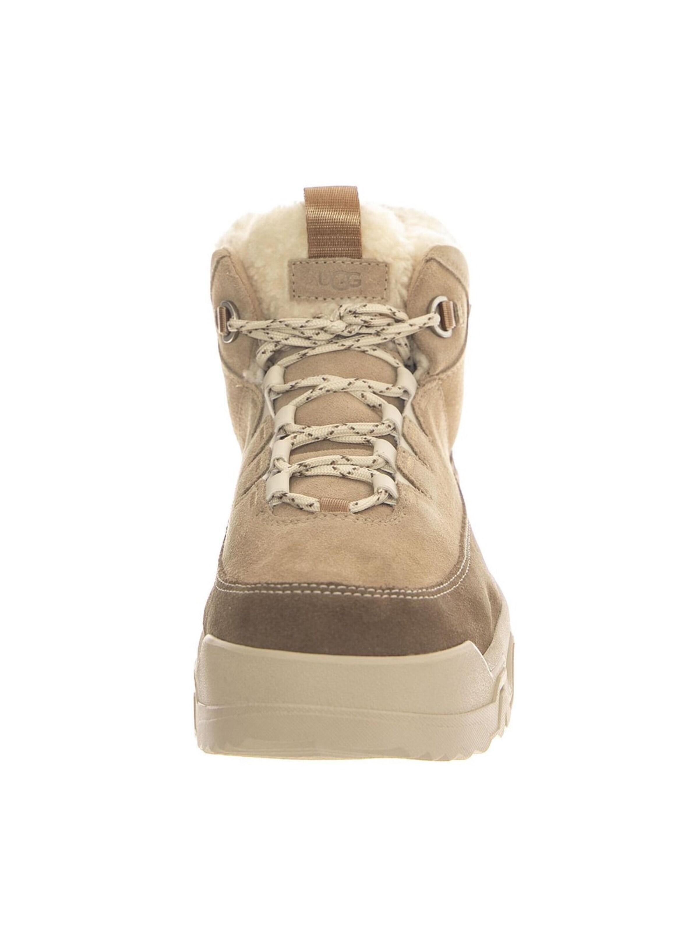 Bottes 'W Terretrail Cozy Lace Sand' UGG en beige
