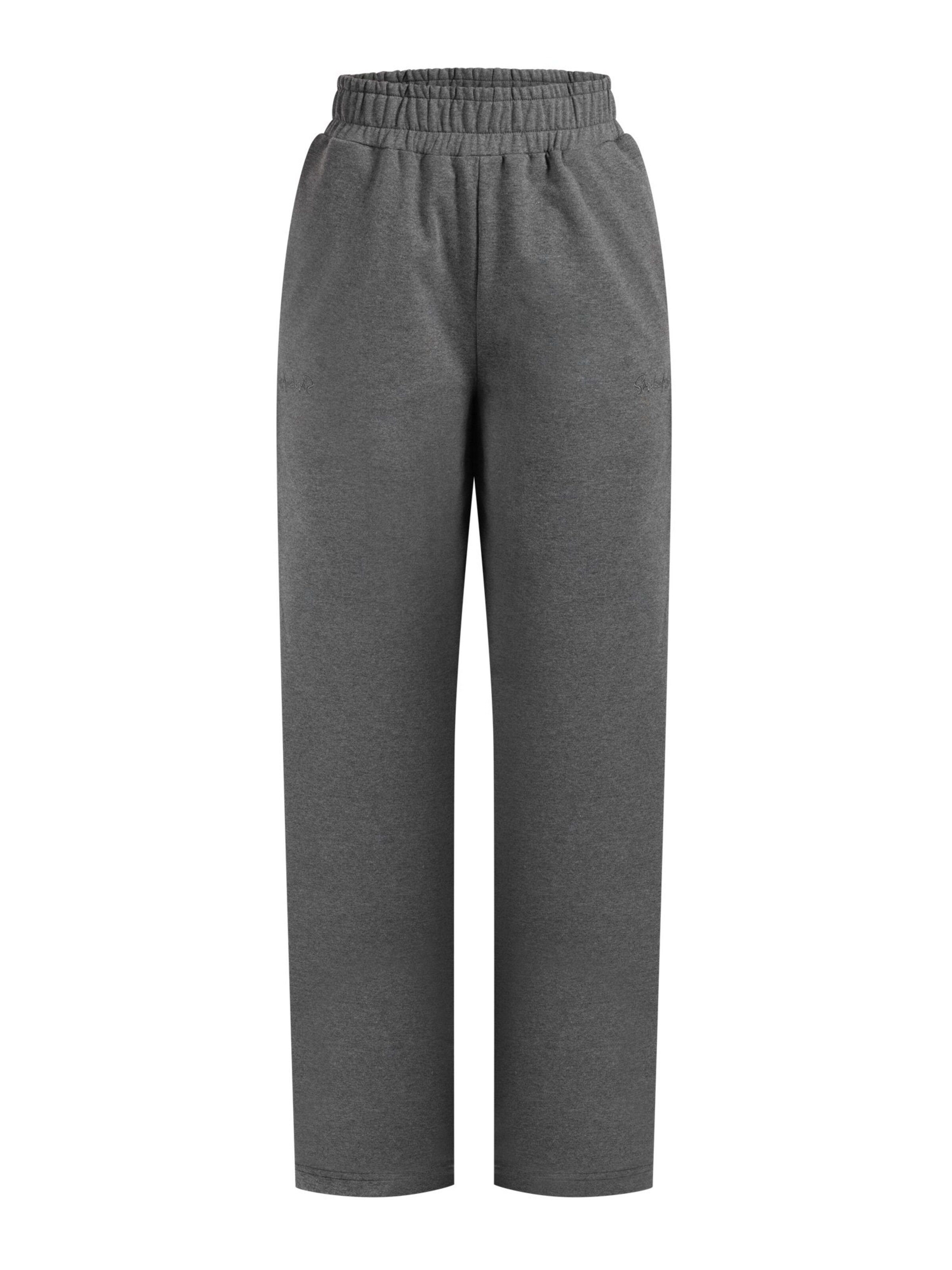 Smilodox Jogginghose ' Kanya ' in Grau: Vorderseite