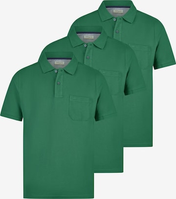 redmond Shirt 'Basic' in Grün: Vorderseite