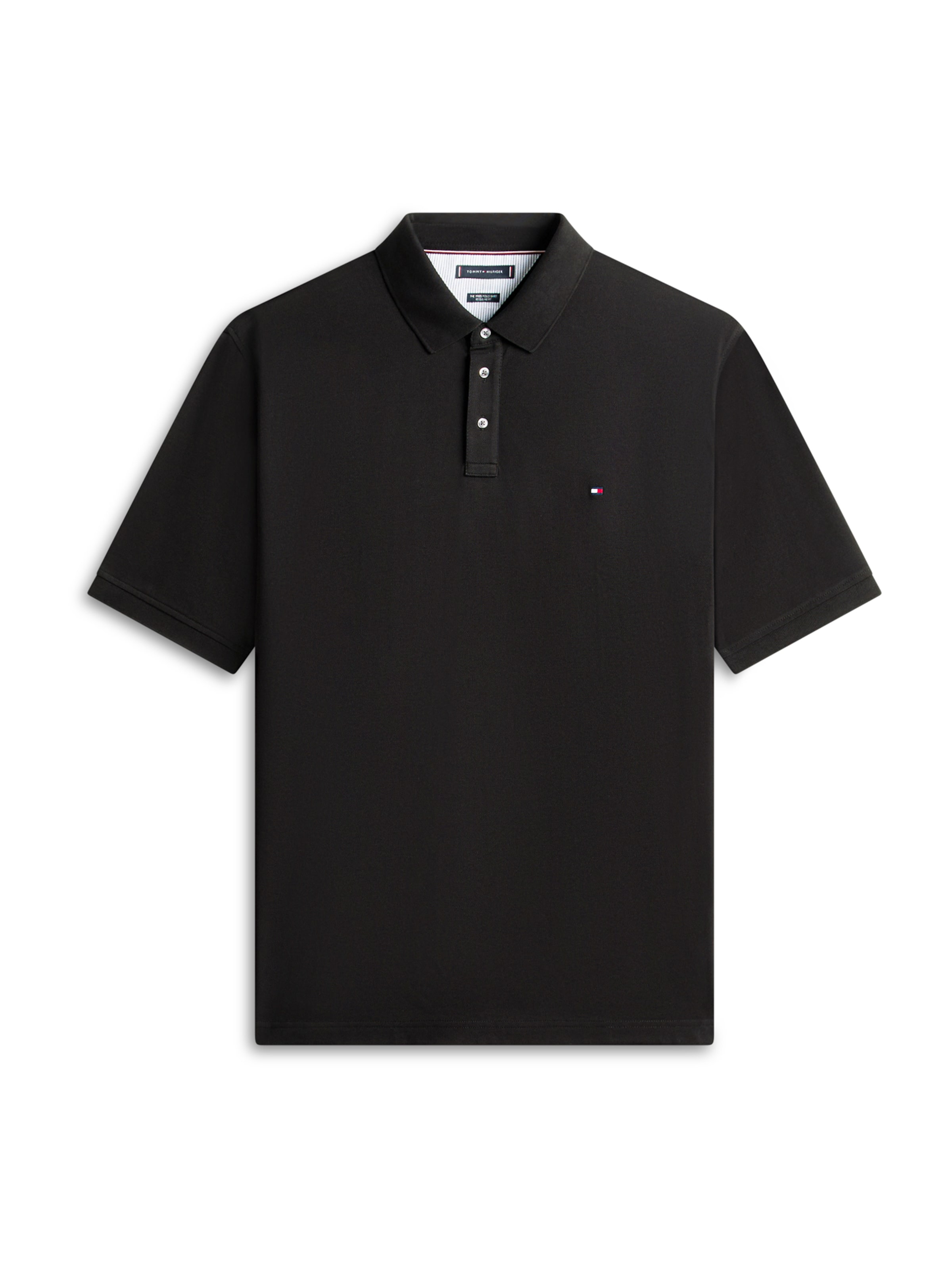 Tommy Hilfiger Big & Tall Shirt '1985' in Black: front