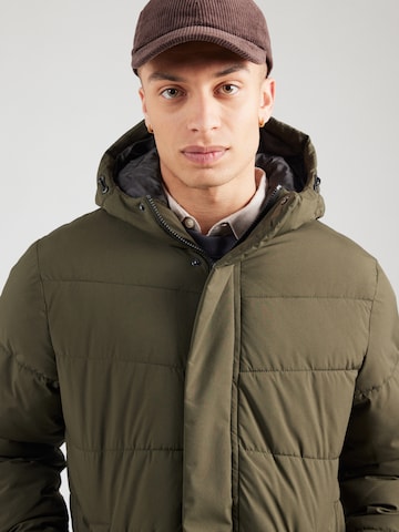 JACK & JONES Talvitakki 'JWHPACE' värissä vihreä
