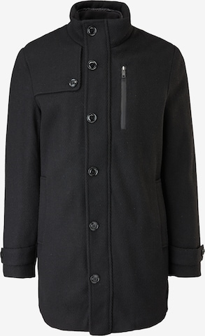 s.Oliver Between-Seasons Coat in Black: front