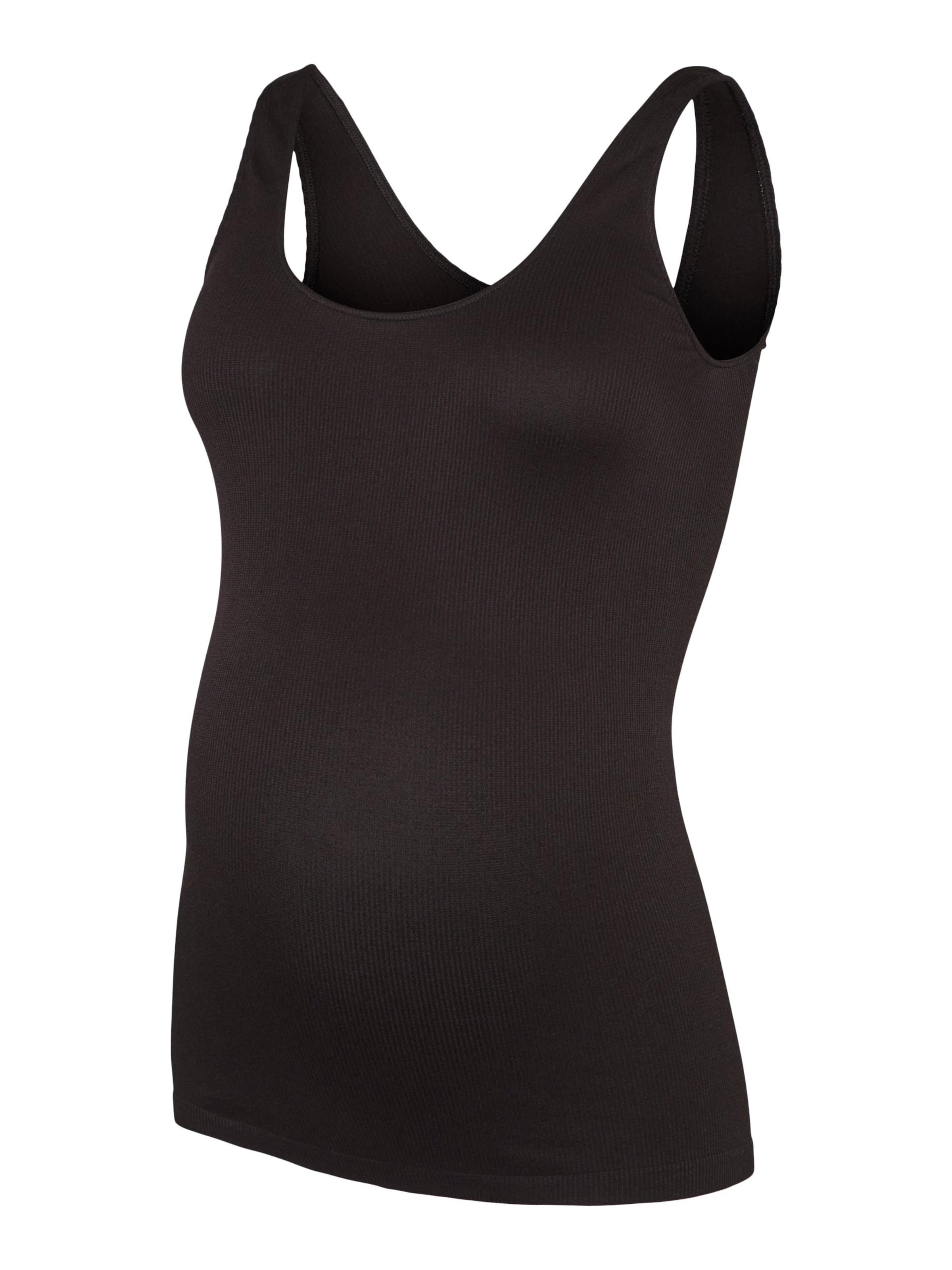 Vero Moda Maternity - Top 'VMMisa' en negro: frente