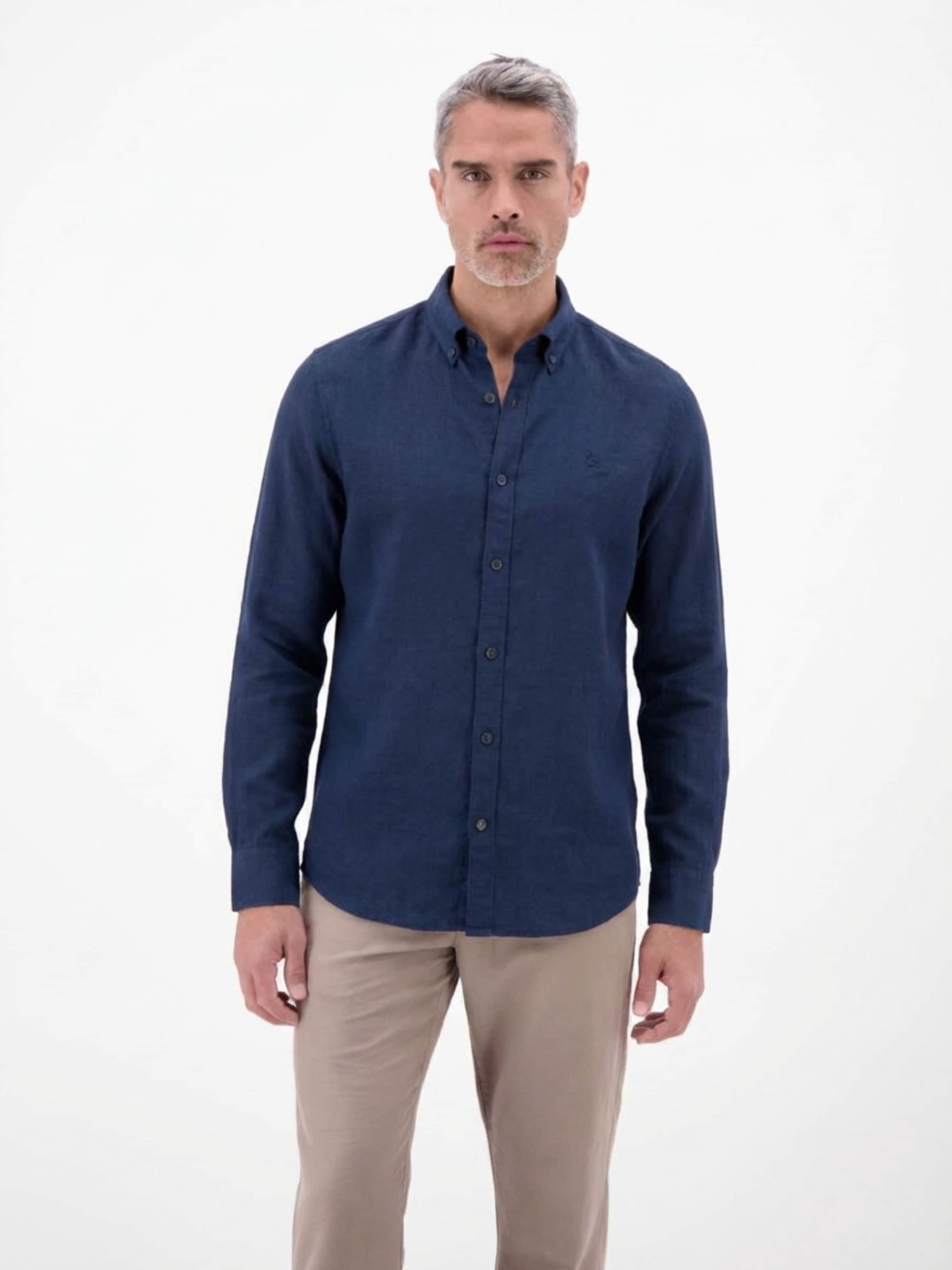 Coupe regular Chemise LERROS en bleu