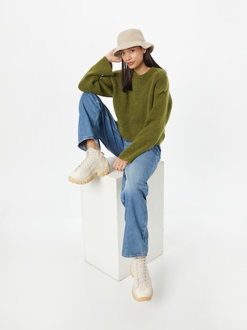 WEEKDAY Wide Leg Jeans 'Rail' in Blau