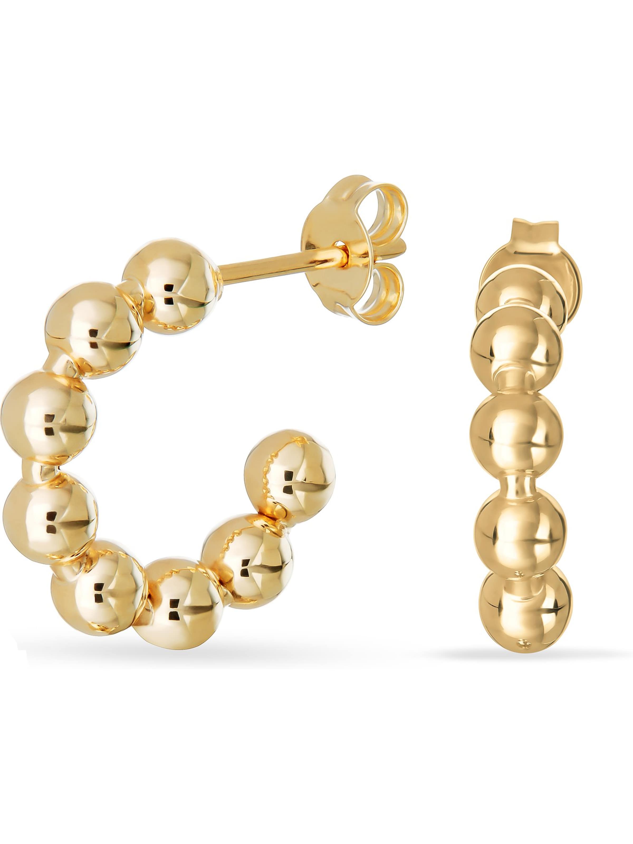 CHRIST Earrings in Yellow