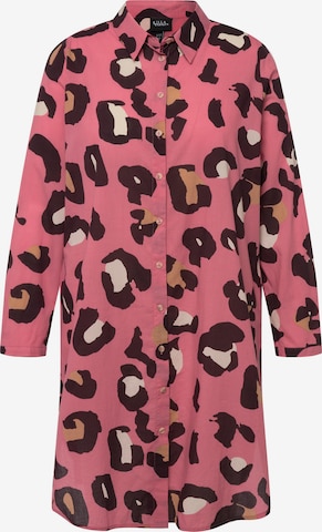 Ulla Popken Blouse in Roze: voorkant