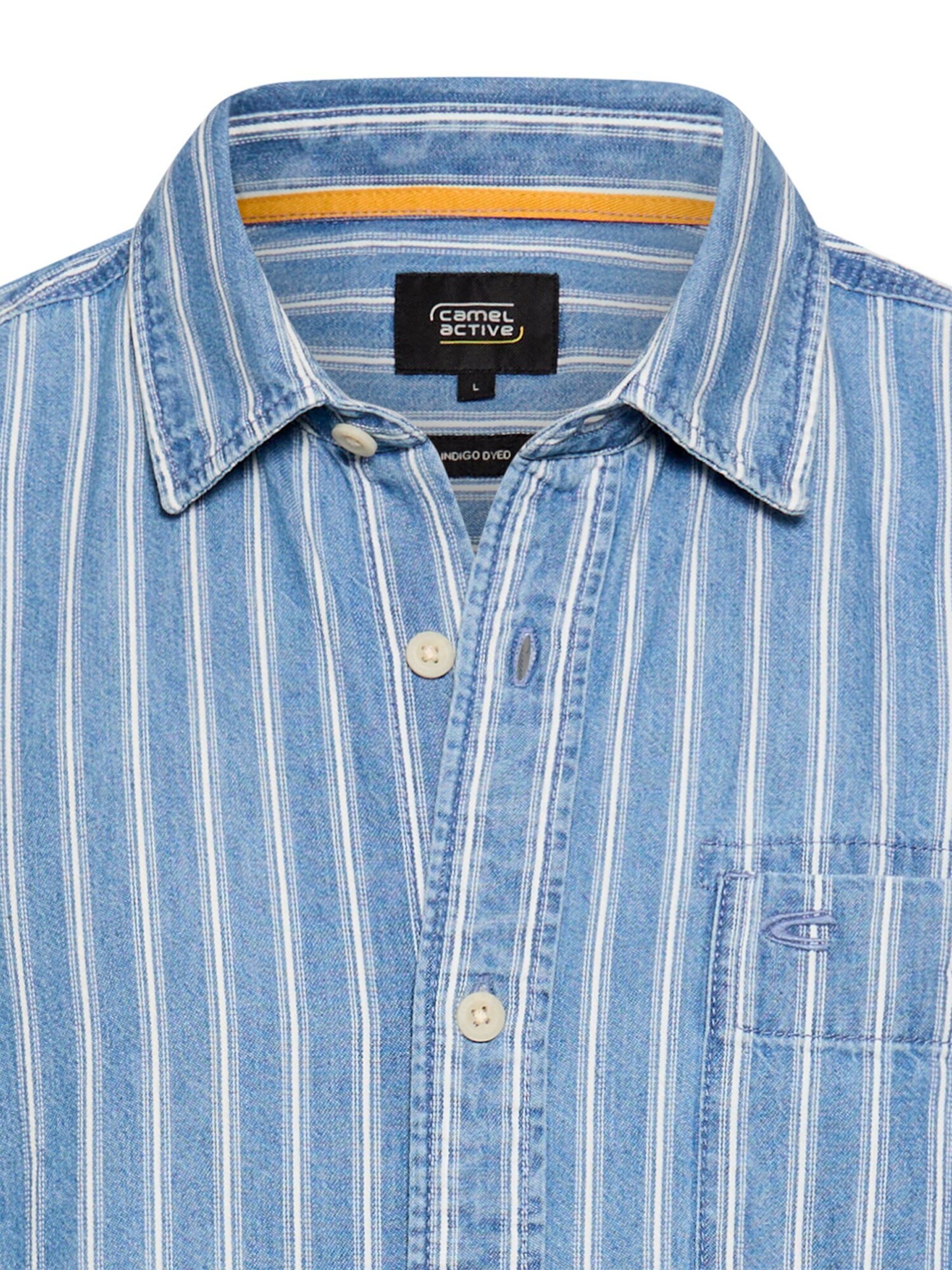 CAMEL ACTIVE Regular fit Button Up Shirt in Blue