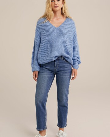 Pull-over WE Fashion en bleu