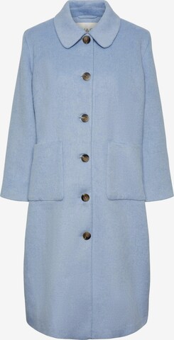 Y.A.S Between-Seasons Coat 'Seren' in Blue: front