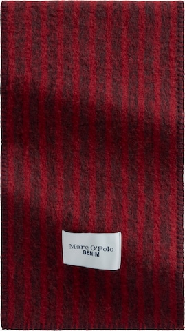 Écharpe Marc O'Polo DENIM en rouge : devant