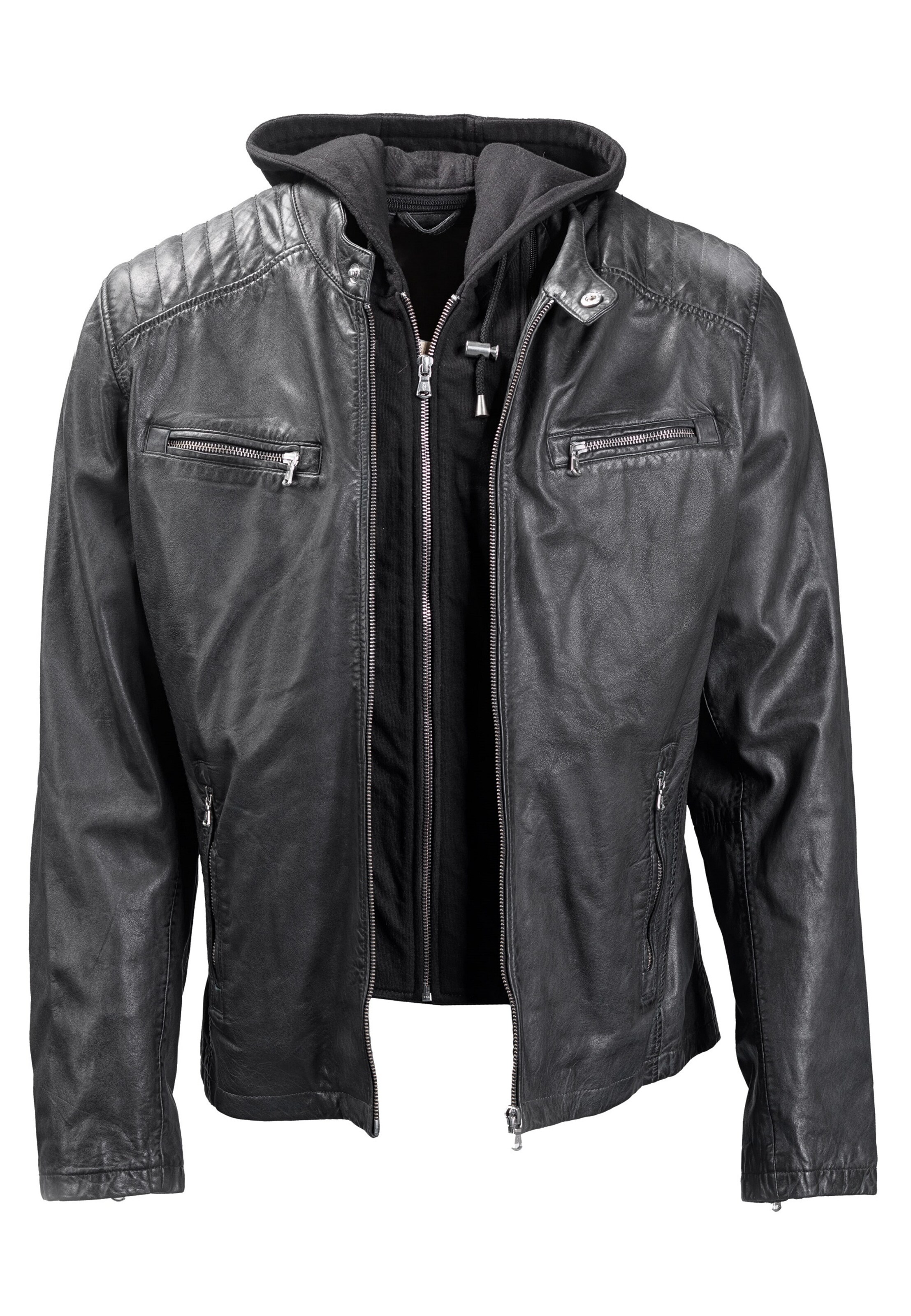 18N62 Übergangsjacke 'NECoolalee' in Grau: Vorderseite