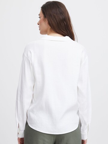 PULZ Jeans Blouse in White