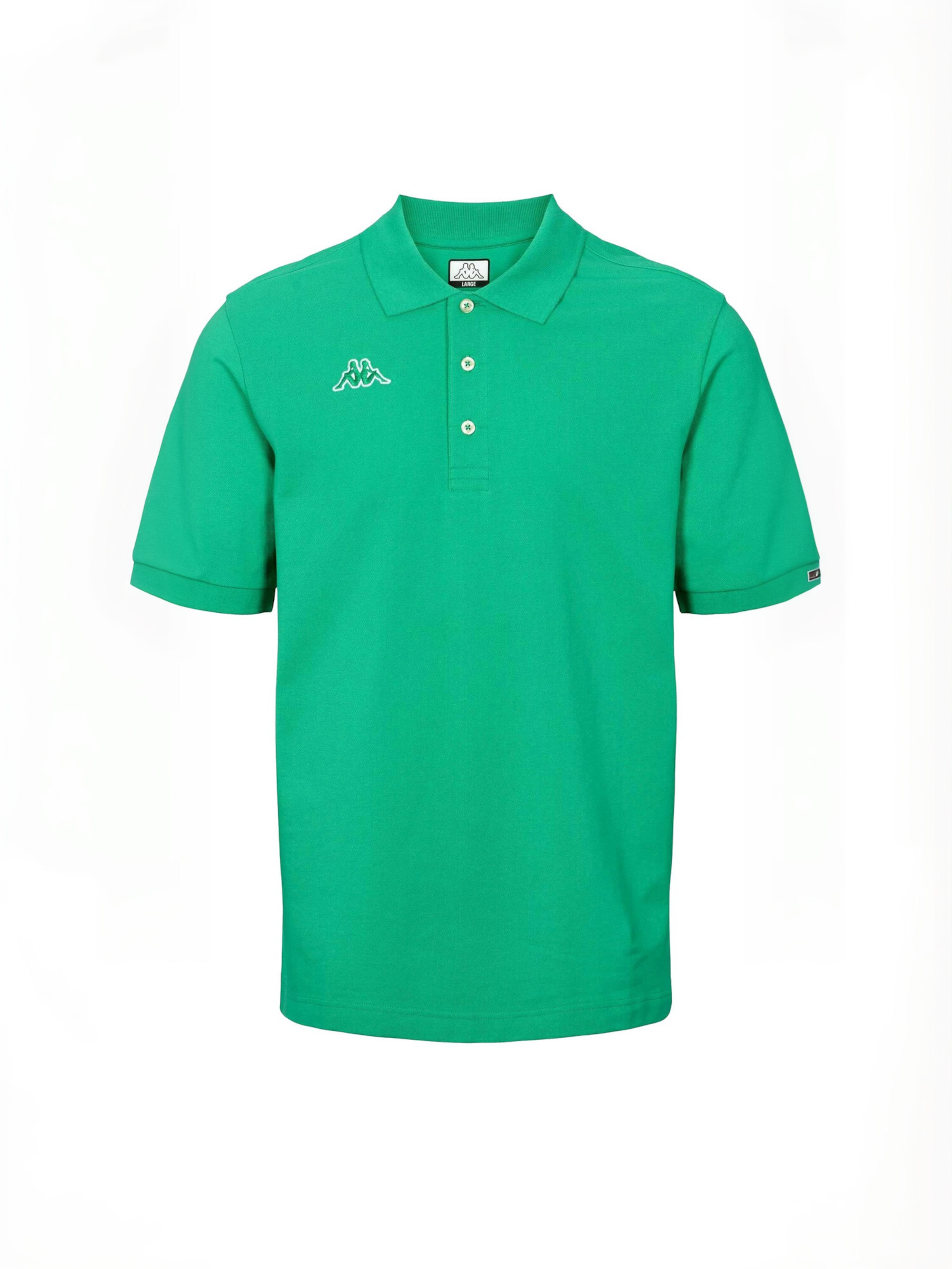 Tricou de la KAPPA pe verde: față