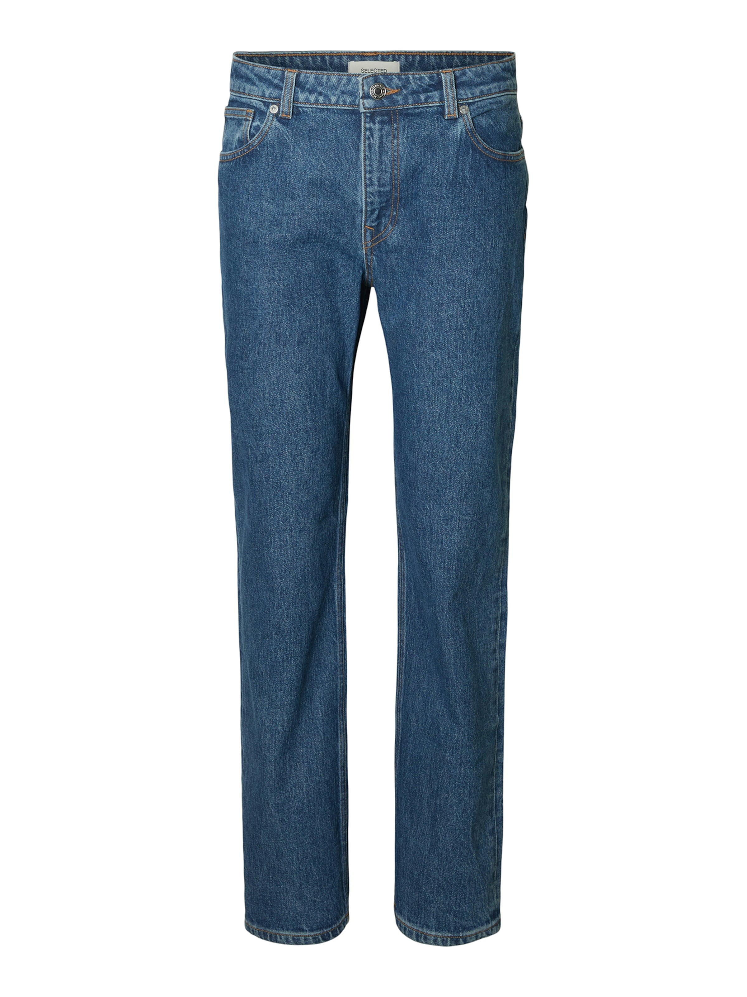 mėlyna SELECTED Standartinis Džinsai 'SLFBEA-KORI': priekis