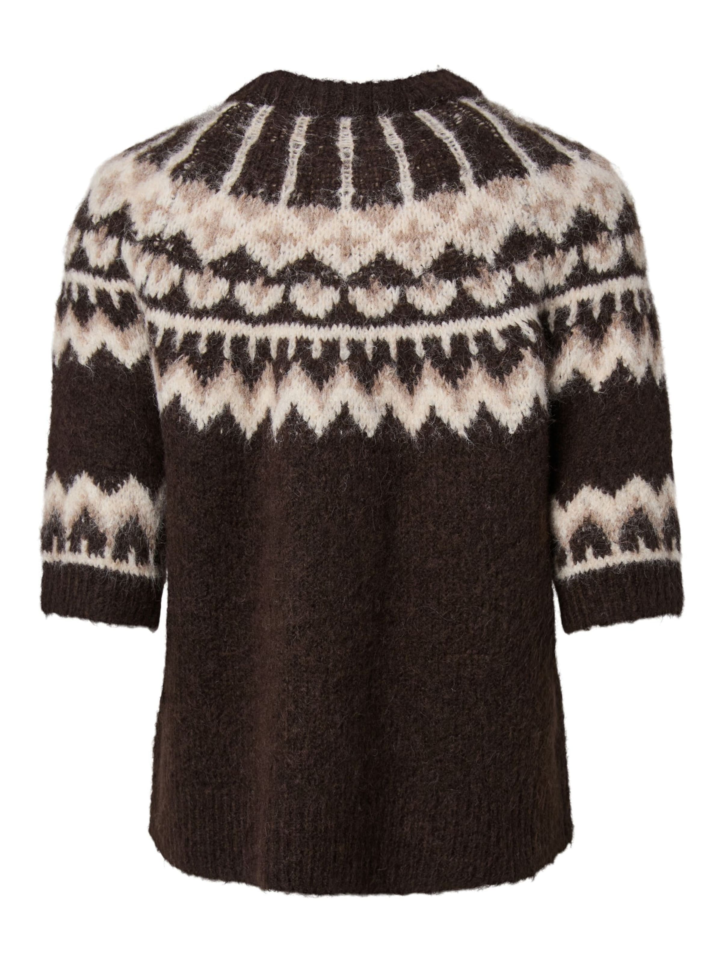 YAS Sweater in Brown
