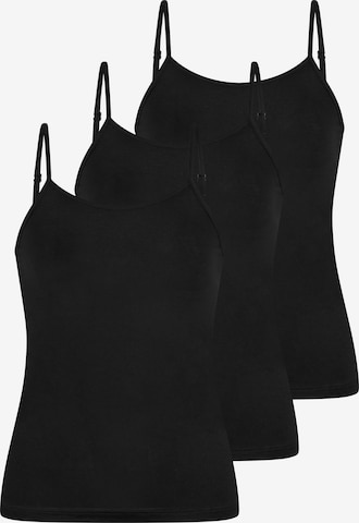 Mey Undershirt 'Modal Pure' in Black: front