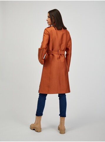 Orsay Between-Seasons Coat in Brown