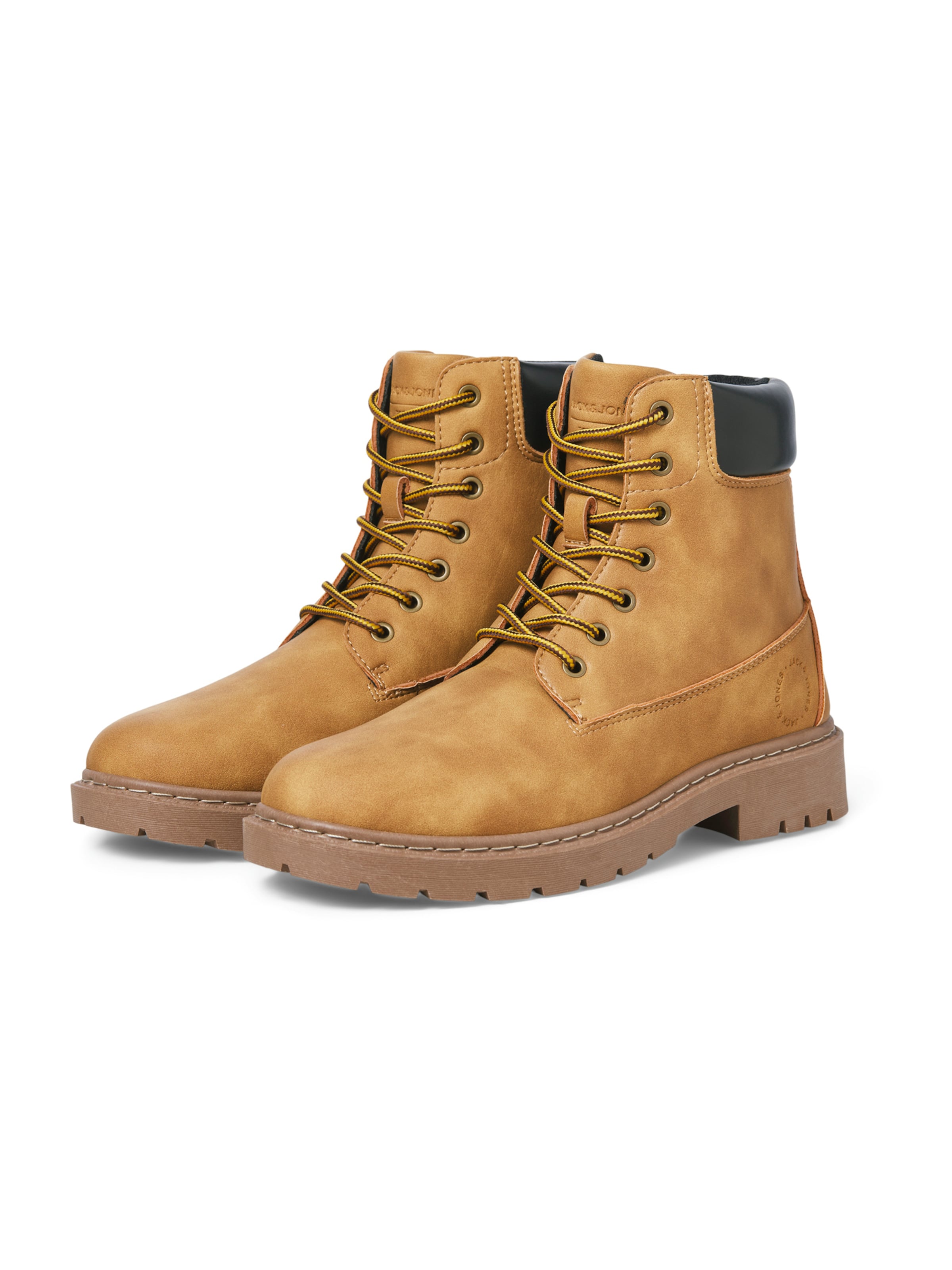 Bottines à lacets 'JFWAINSWORTH' JACK & JONES en jaune