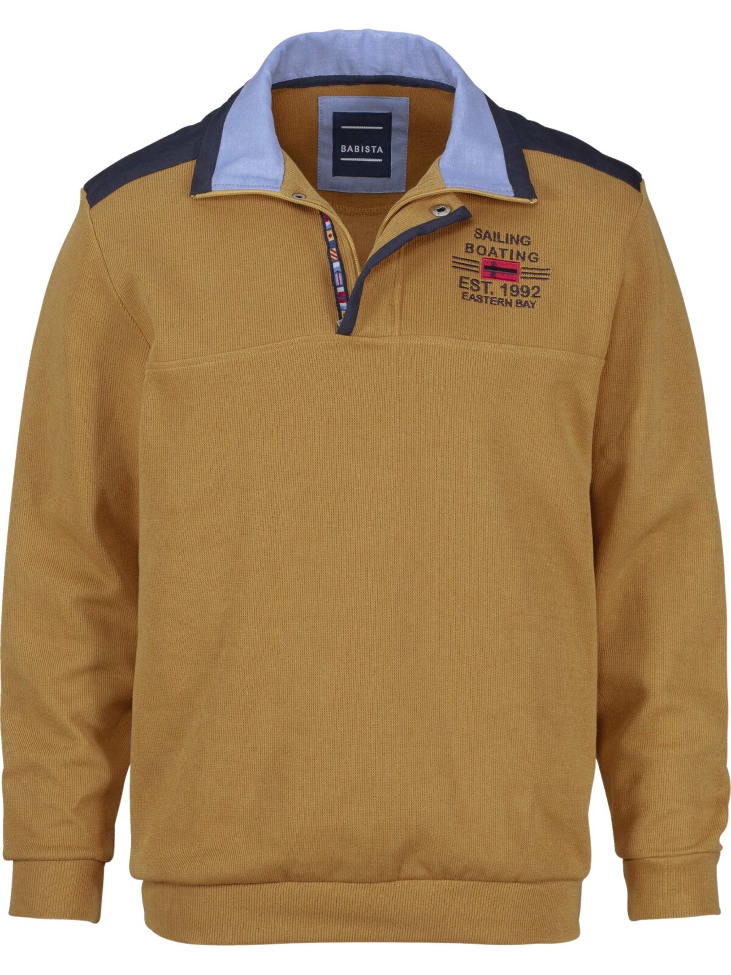 BABISTA Sweatshirt in Yellow: front