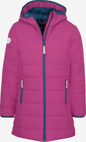 TROLLKIDS Winter Jacket in Purple: front