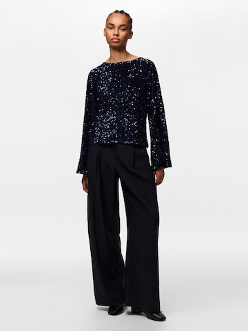PIECES Top 'KAMMY' in Blue